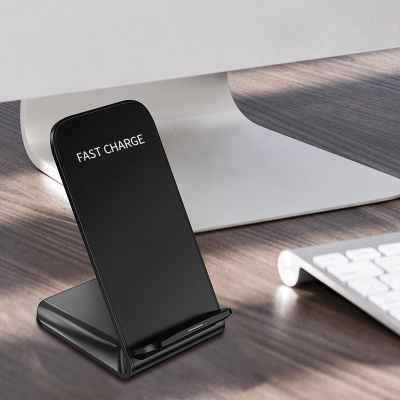 NüPower 15W Wireless Charging Stand Dual Coil Black
